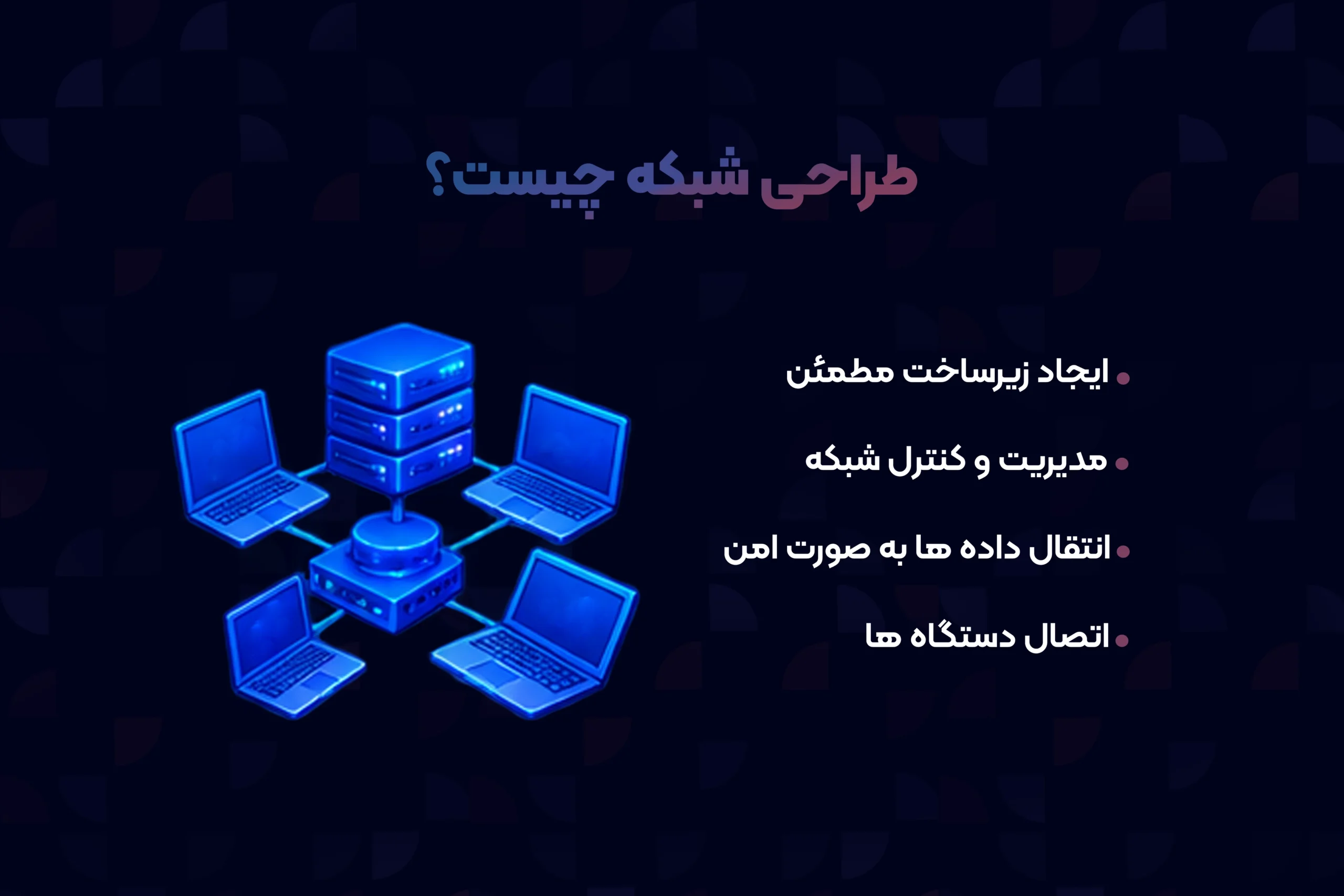 ساختار و معماری شبکه کامپیوتری